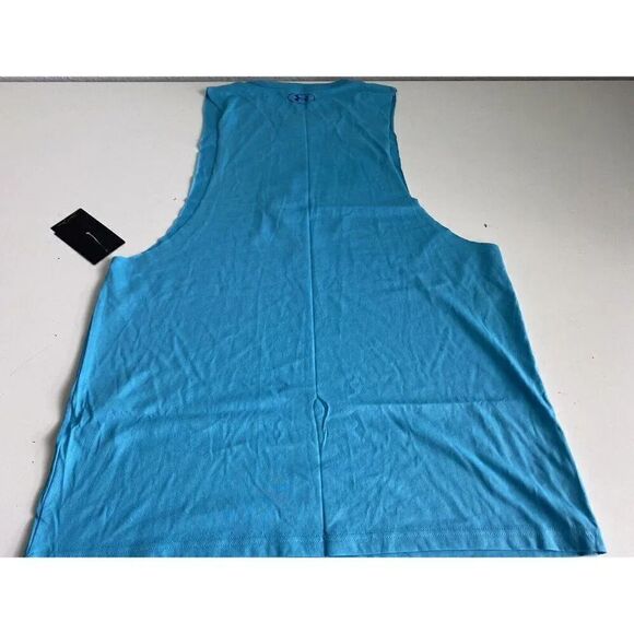 Under Armour UA Project Rock Brahma Bull Muscle Tank Top 1373787-433 Men's Sz L - Picture 9 of 10